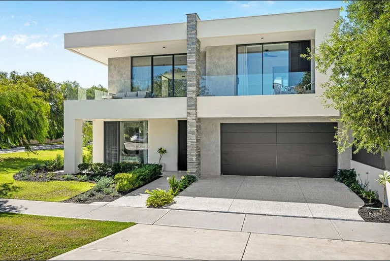 Hawkstone home — two-storey contemporary build with pool