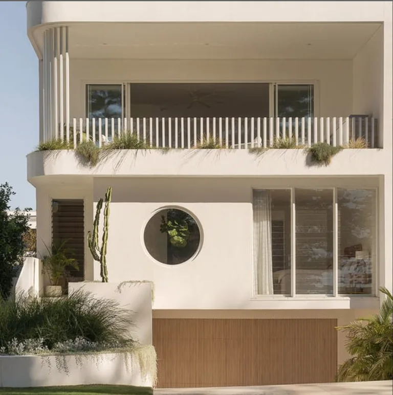 Completed Swanbourne home showing the full front elevation